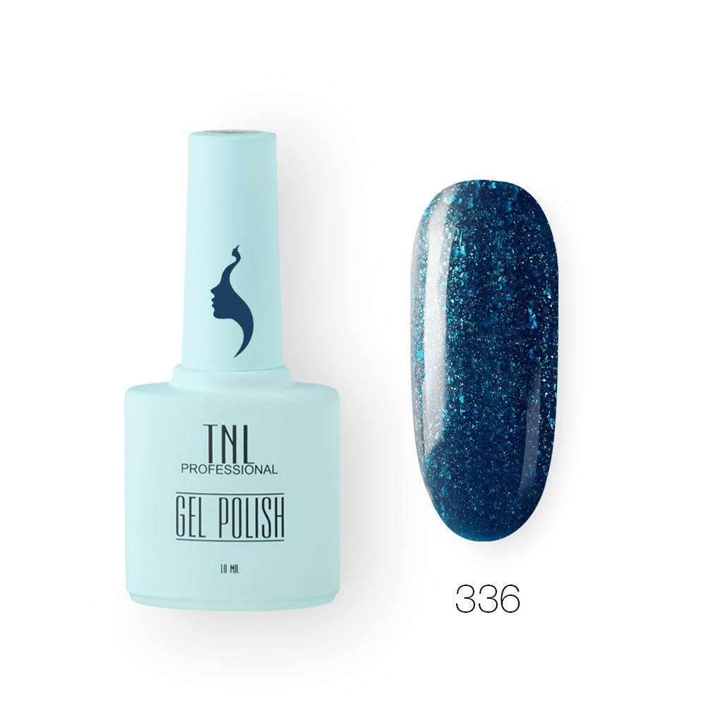 Гель-лак TNL 8 Чувств №336 – сапфир (10 мл.)