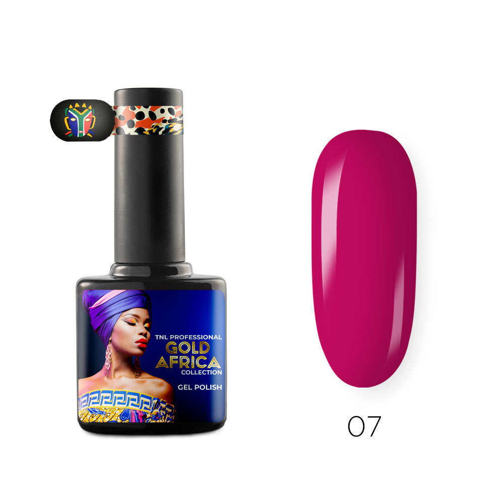 Гель-лак TNL Gold Africa №07 – Африканская роза (10 мл.)