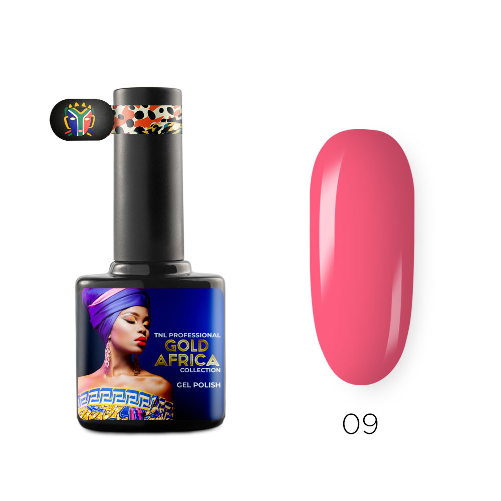Гель-лак TNL Gold Africa №09 – Благородный какаду (10 мл.)