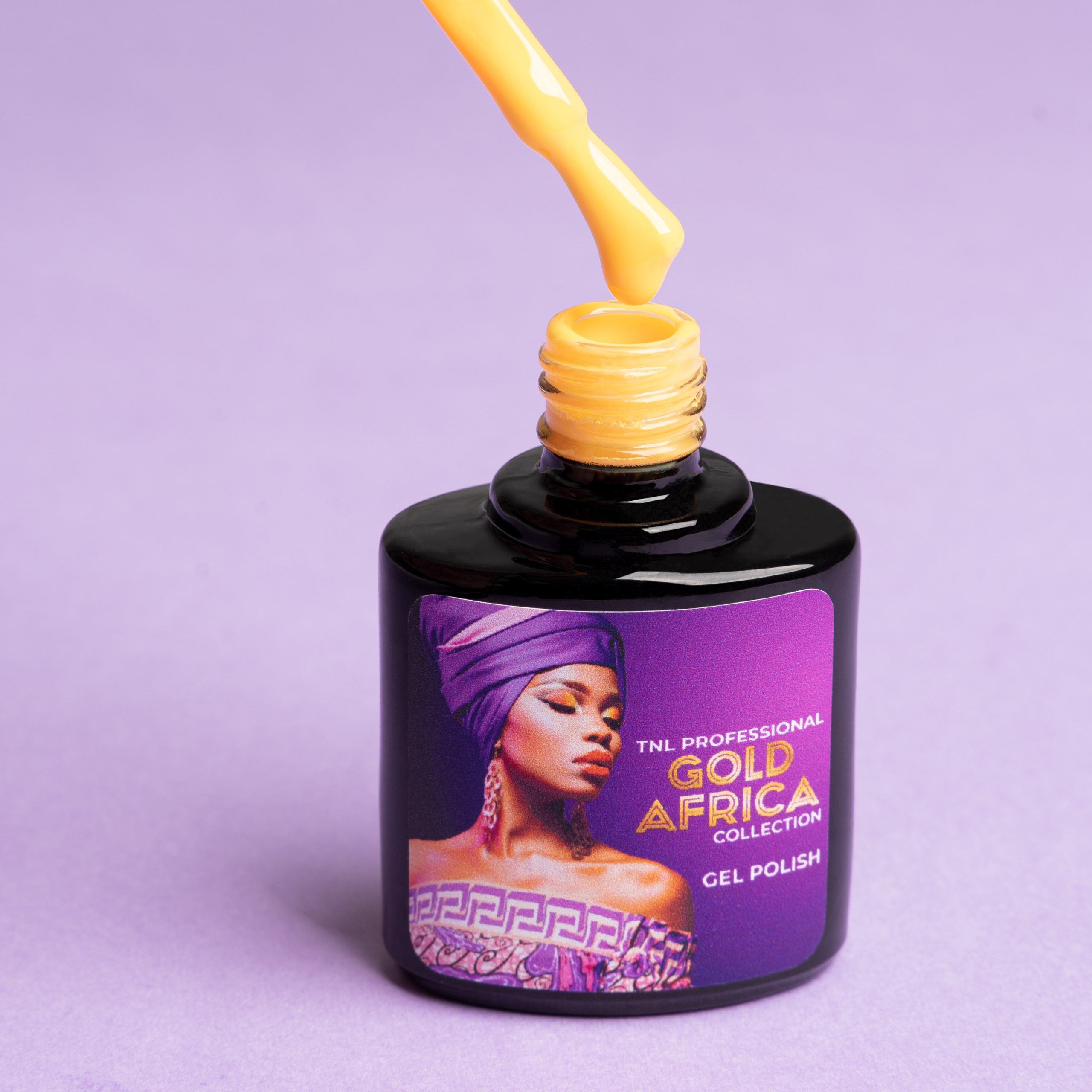 Гель-лак TNL Gold Africa №13 – Золотой рассвет (10 мл.)