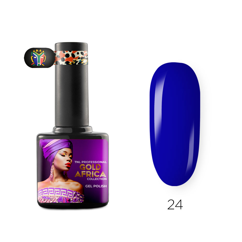 Гель-лак TNL Gold Africa №24 – Теплый океан (10 мл.)