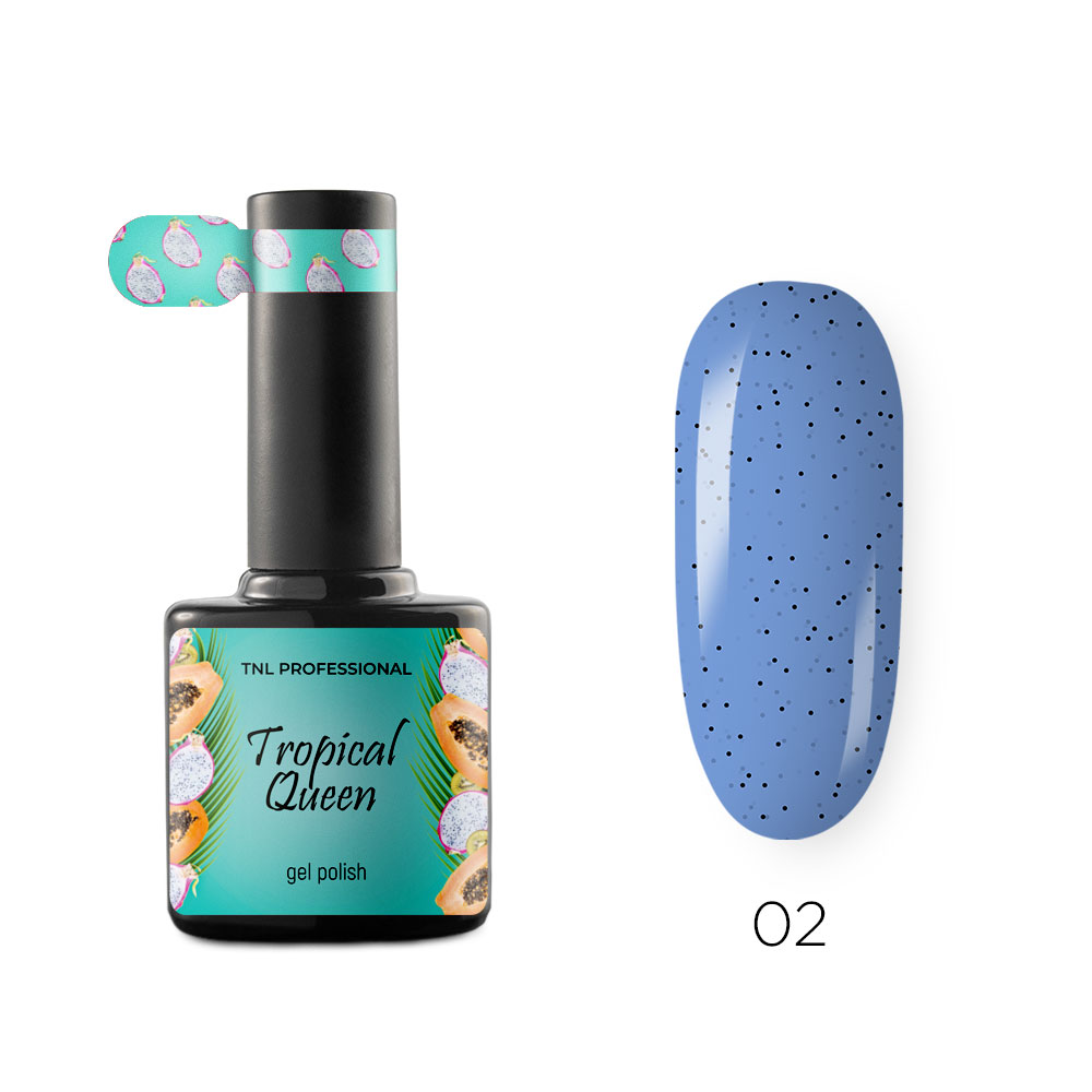 Гель-лак TNL Tropical queen №02 – лесная ежевика (10 мл.)