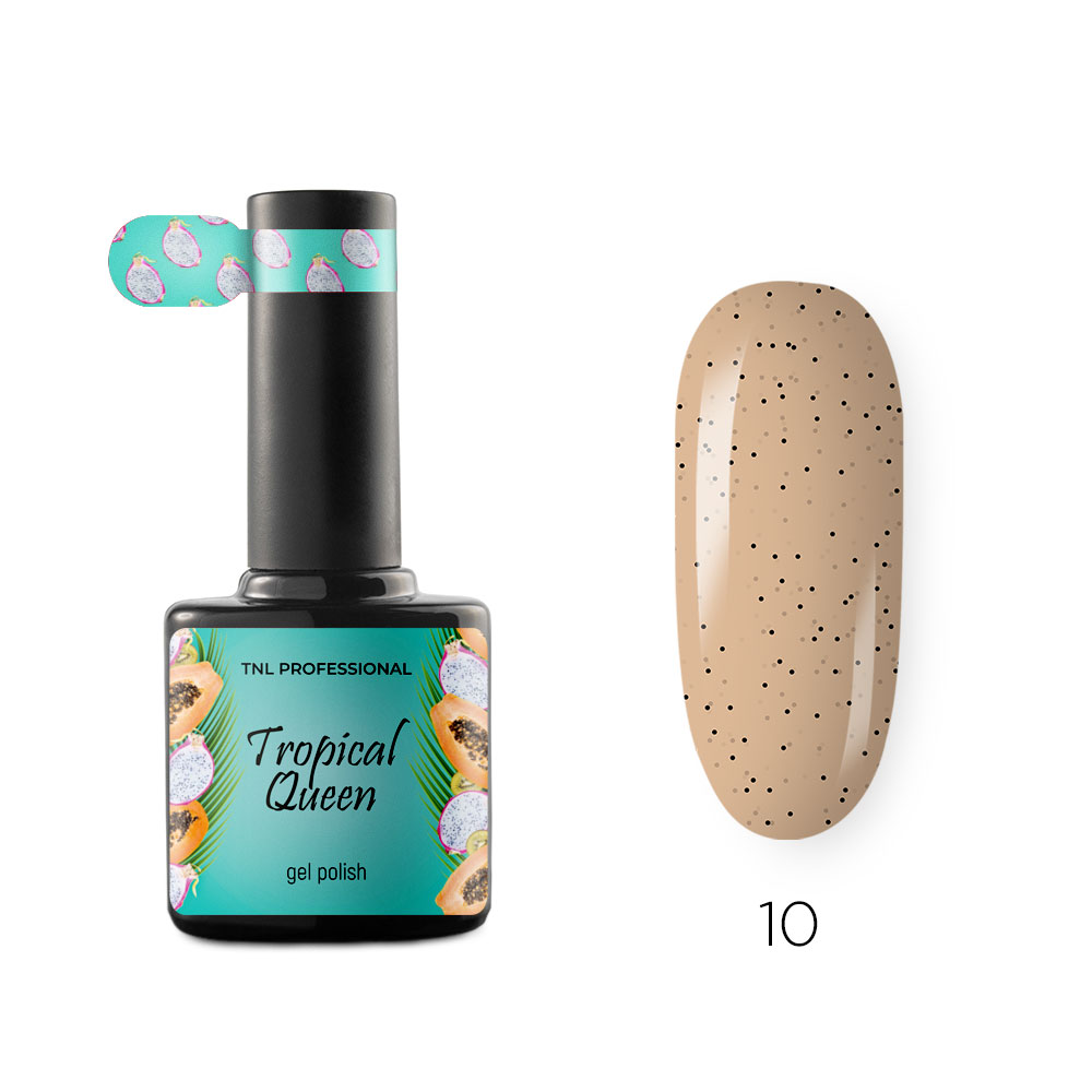 Гель-лак TNL Tropical queen №10 – сочная папайя (10 мл.)