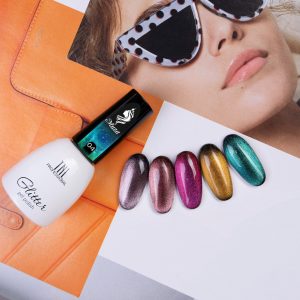 Гель-лак TNL кошачий глаз Muza №01 – Нежный ангел (7 мл.)