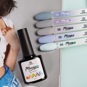 Гель-лак TNL Макарон №06 – Шоколадная маракуйя (10 мл)