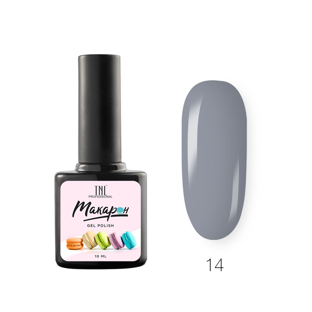 Гель-лак TNL Макарон №14 – Черничное мороженое (10 мл)