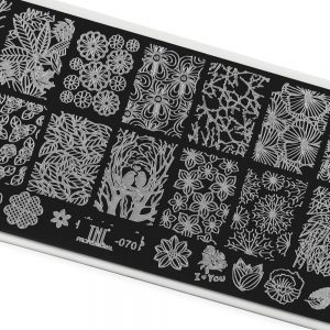 Пластина для стемпинга TNL Premium – amazing flora (070)