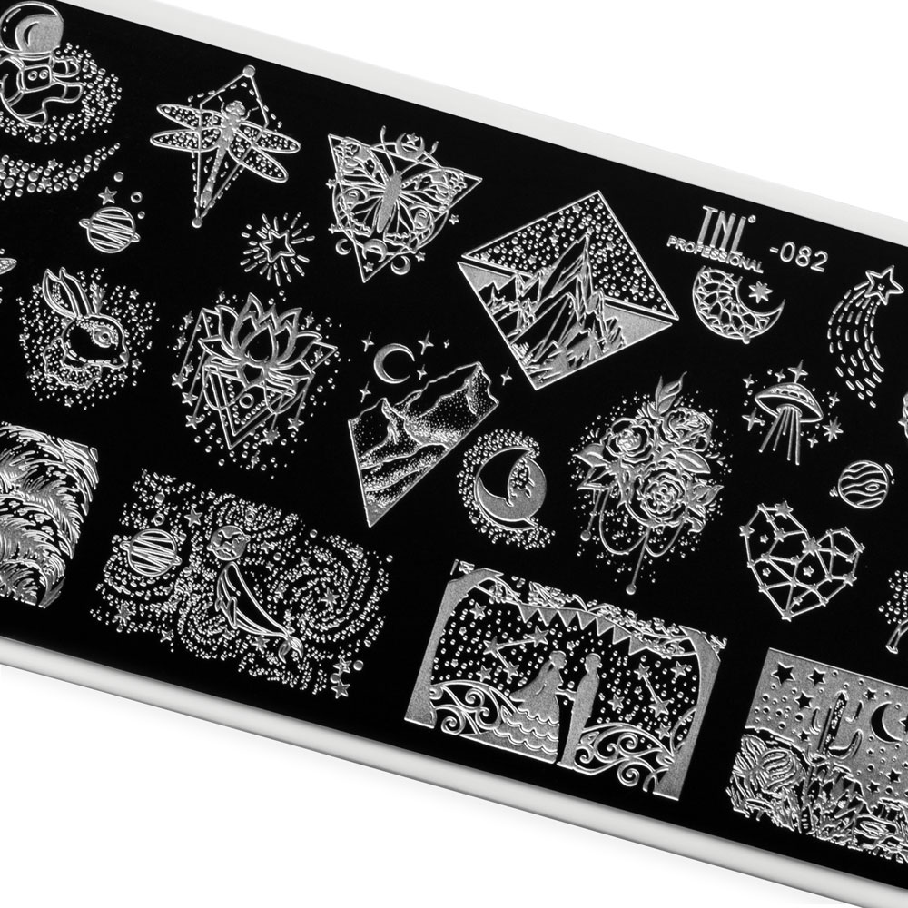 Пластина для стемпинга TNL Premium – esoteric (082)