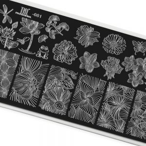 Пластина для стемпинга TNL Premium – florist (081)