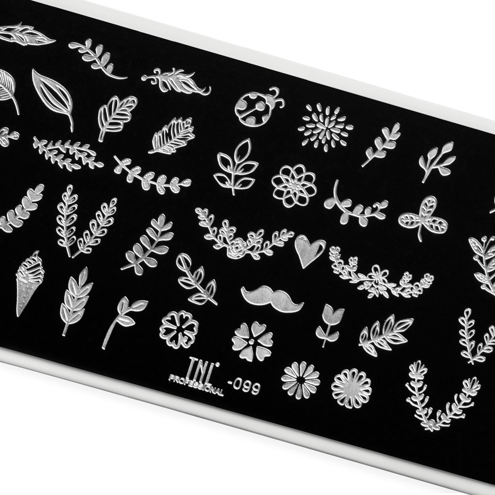 Пластина для стемпинга TNL Premium – florium (099)