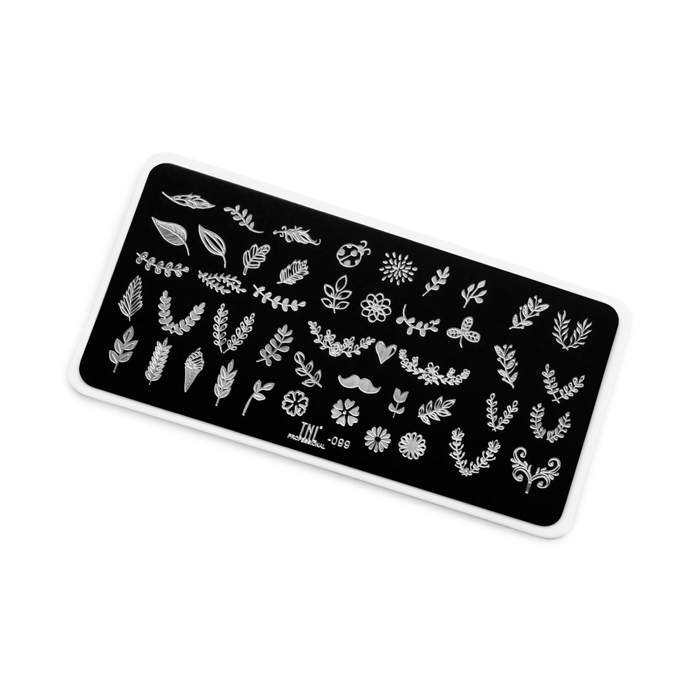 Пластина для стемпинга TNL Premium – florium (099)