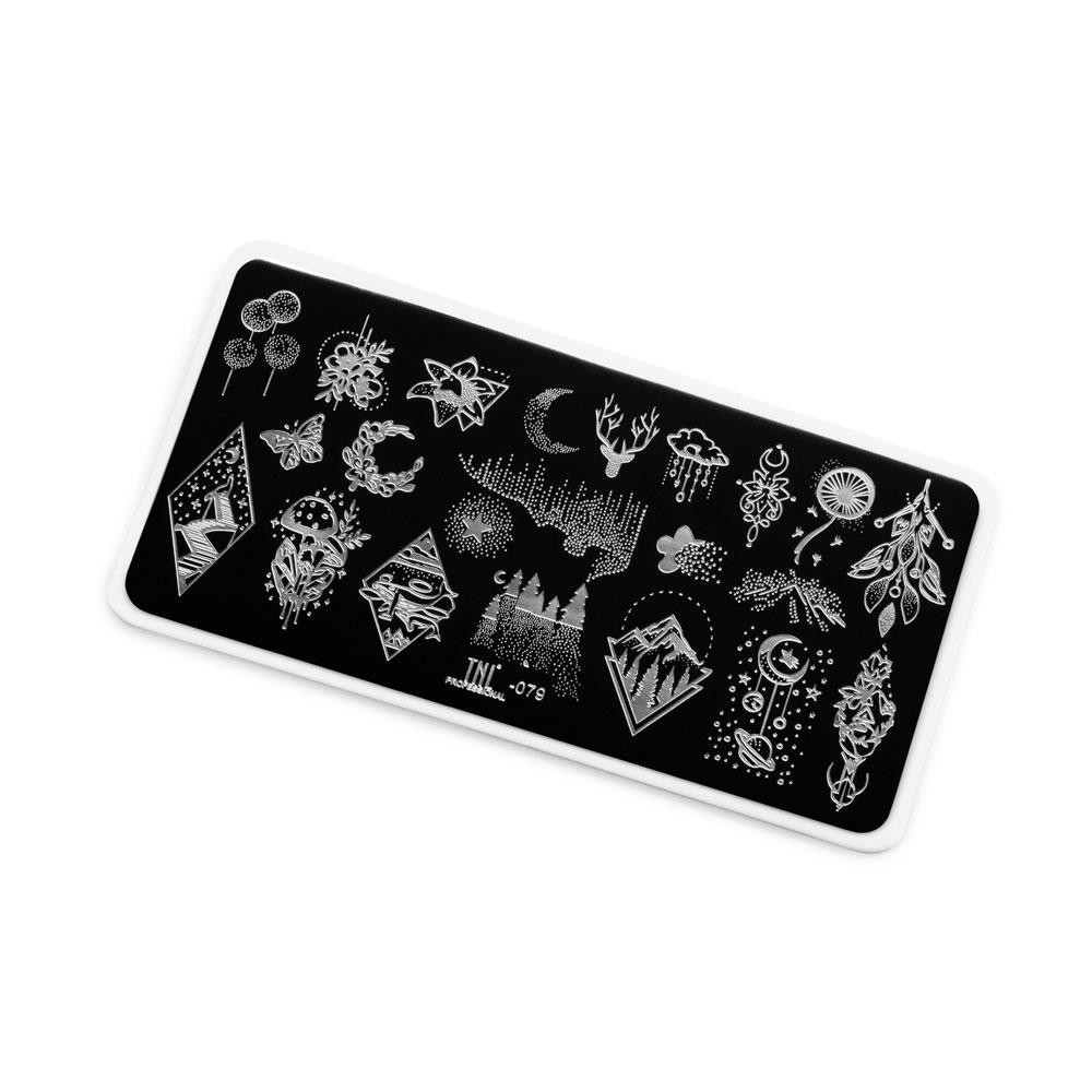 Пластина для стемпинга TNL Premium – galactic mind (079)