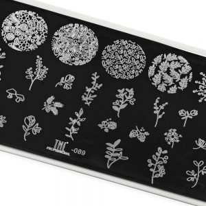 Пластина для стемпинга TNL Premium – mini plants (089)