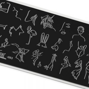 Пластина для стемпинга TNL Premium – minimalistic (083)