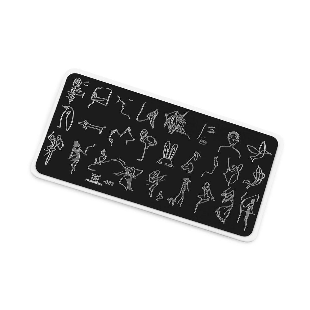 Пластина для стемпинга TNL Premium – minimalistic (083)