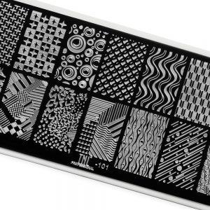 Пластина для стемпинга TNL Premium – texture (101)