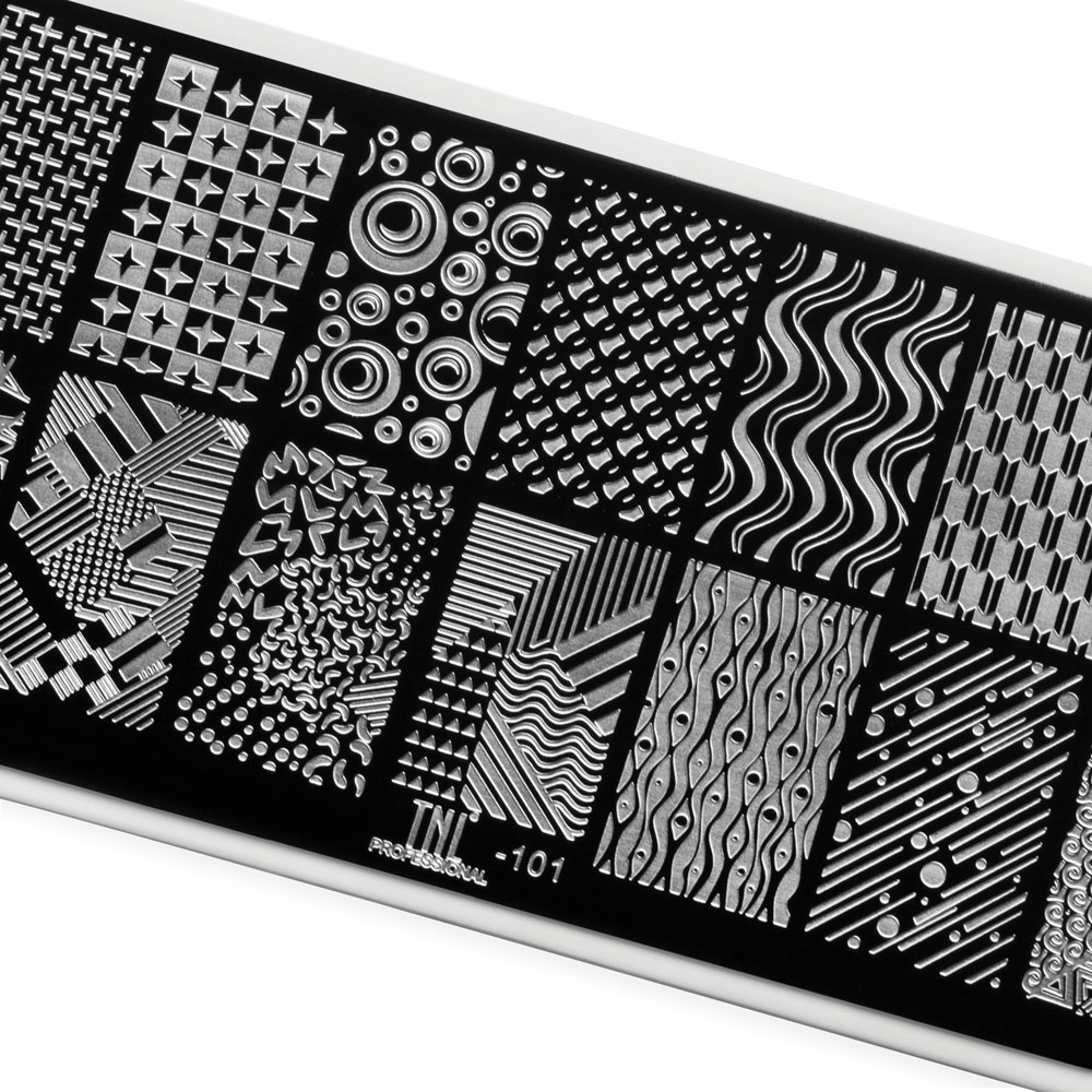 Пластина для стемпинга TNL Premium – texture (101)