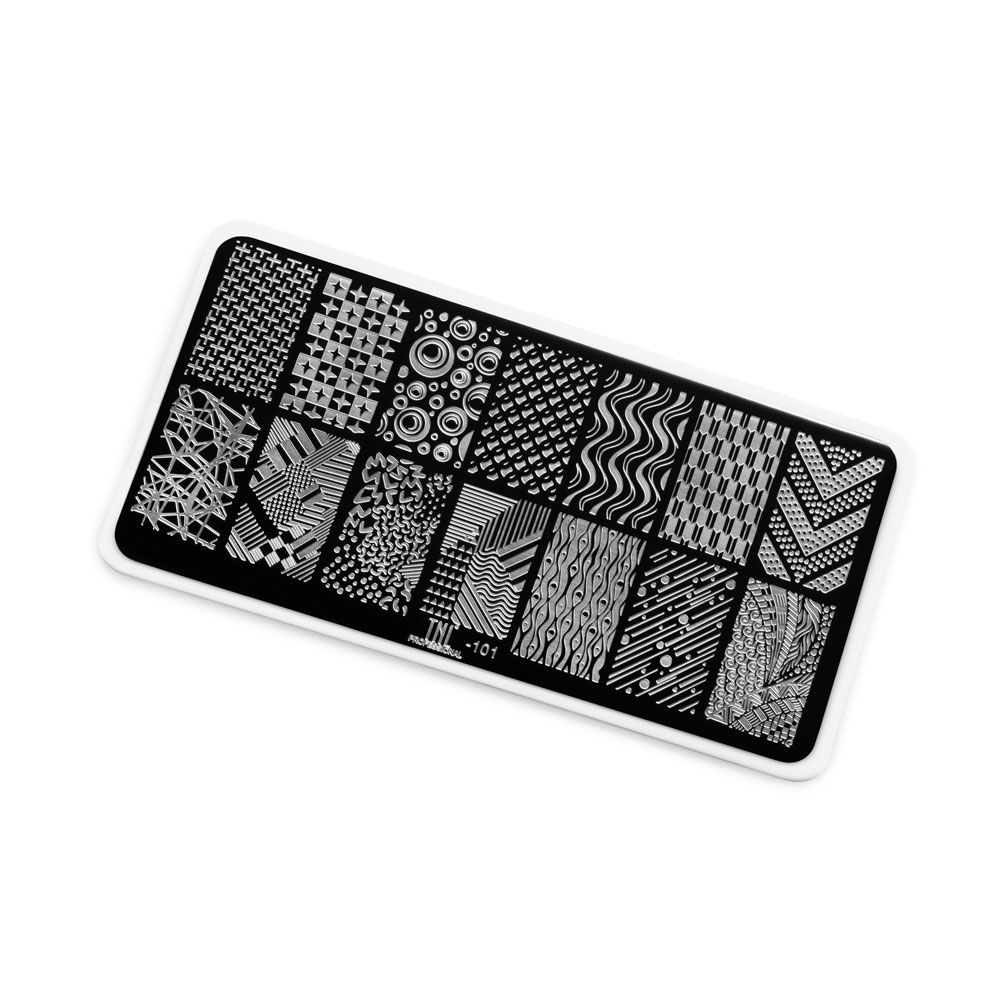 Пластина для стемпинга TNL Premium – texture (101)
