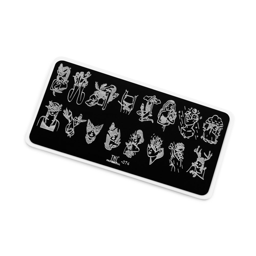Пластина для стемпинга TNL Premium – women`s mood (074)
