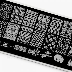 Пластина для стемпинга TNL Premium – африканские узоры (12)