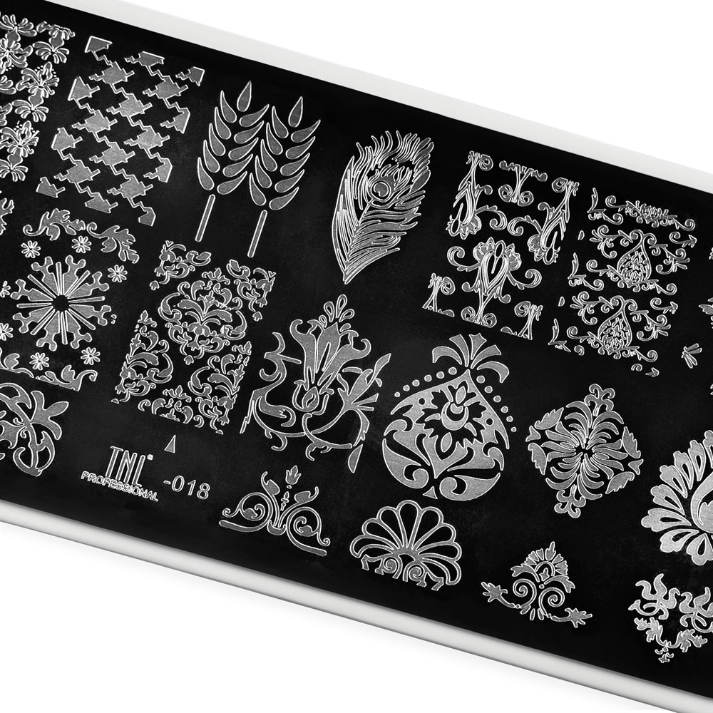 Пластина для стемпинга TNL Premium – вензель (18)