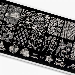 Пластина для стемпинга TNL Premium – волшебный лес (16)