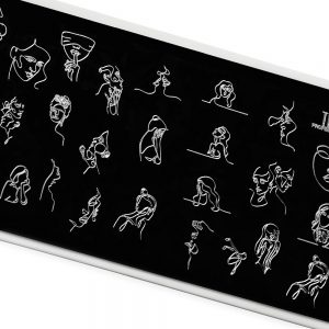 Пластина для стемпинга TNL Premium – воплощение женственности (131)