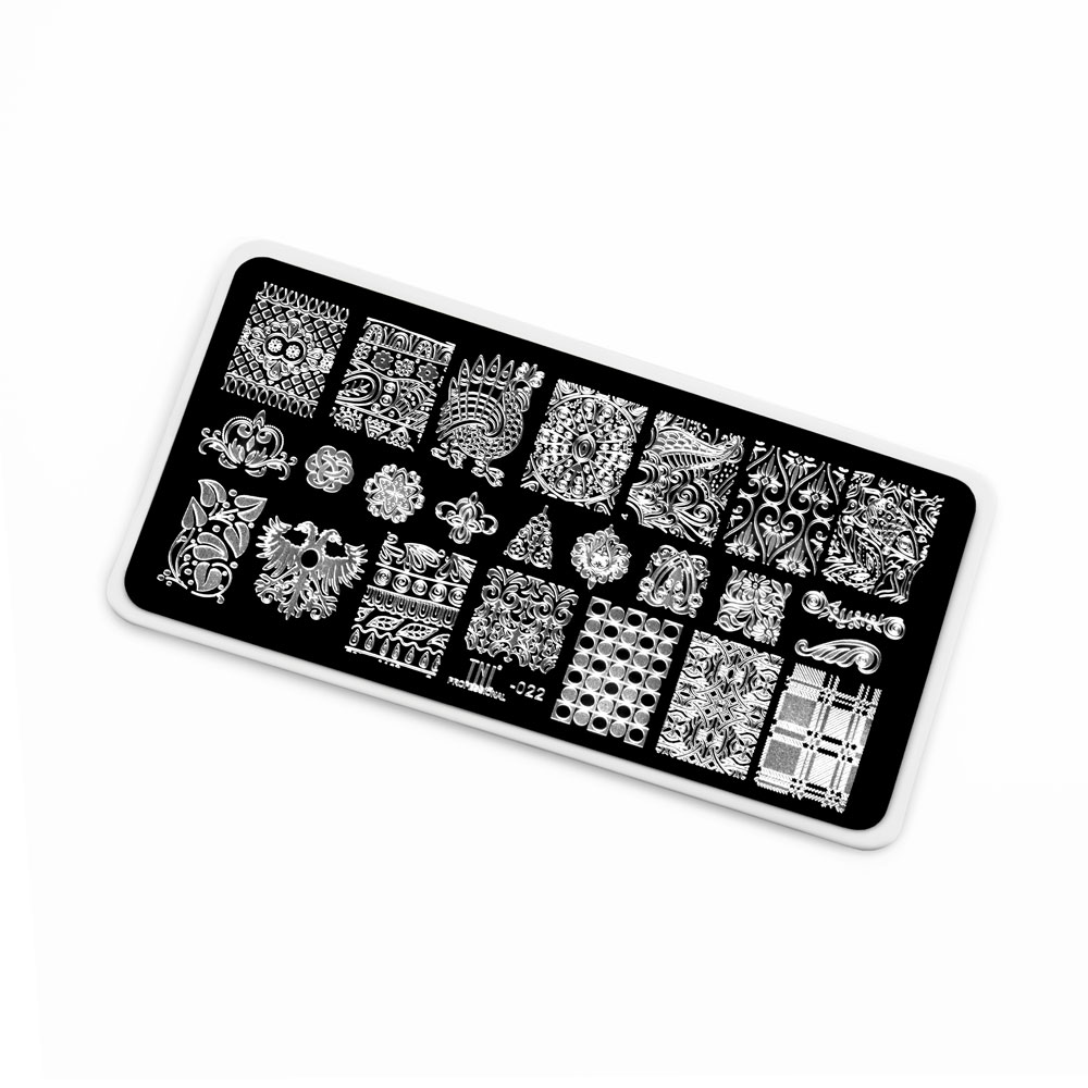 Пластина для стемпинга TNL Premium – восточные орнаменты (22)