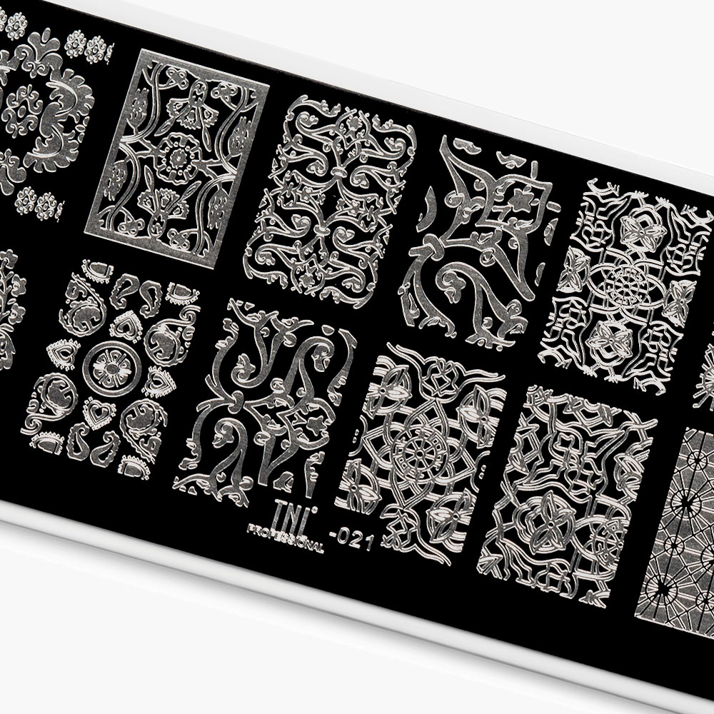 Пластина для стемпинга TNL Premium – восточные узоры (21)