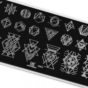 Пластина для стемпинга TNL Premium – геометрические узоры (45)