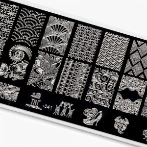 Пластина для стемпинга TNL Premium – гипюр (41)