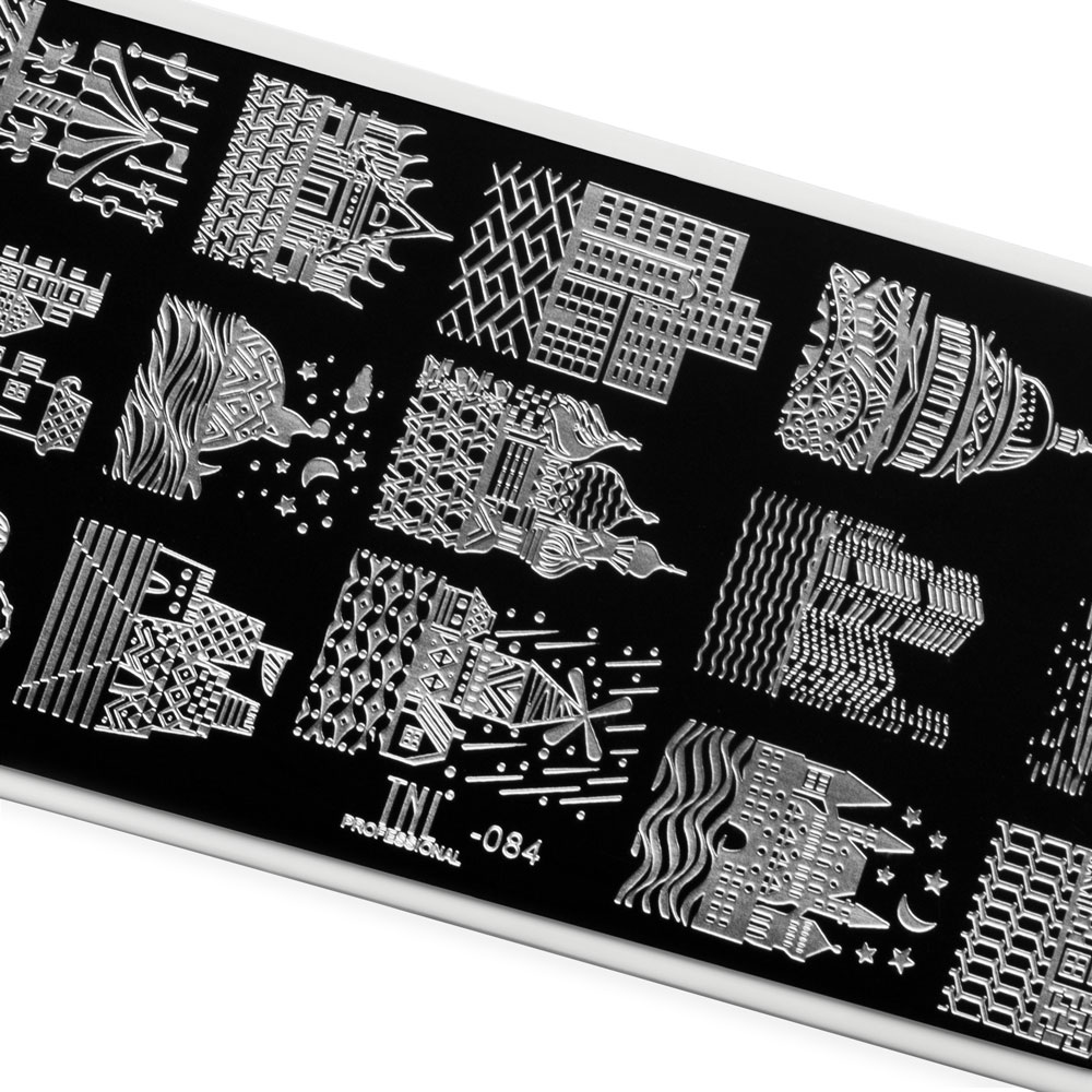 Пластина для стемпинга TNL Premium – города мира (084)