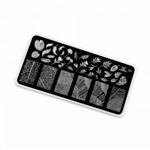 Пластина для стемпинга TNL Premium - грация растений (129)