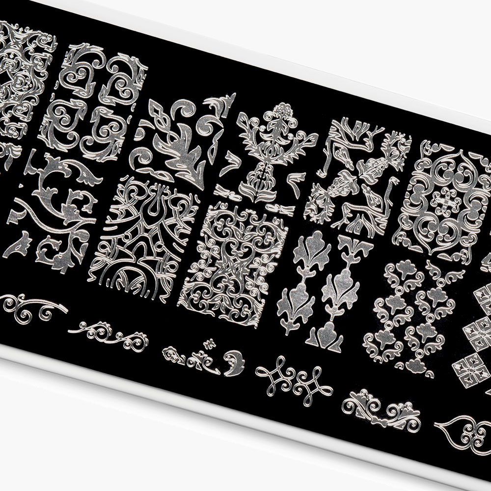 Пластина для стемпинга TNL Premium – дамаск (4)