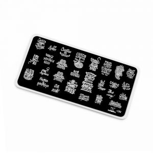 Пластина для стемпинга TNL Premium - девчачье настроение (59)