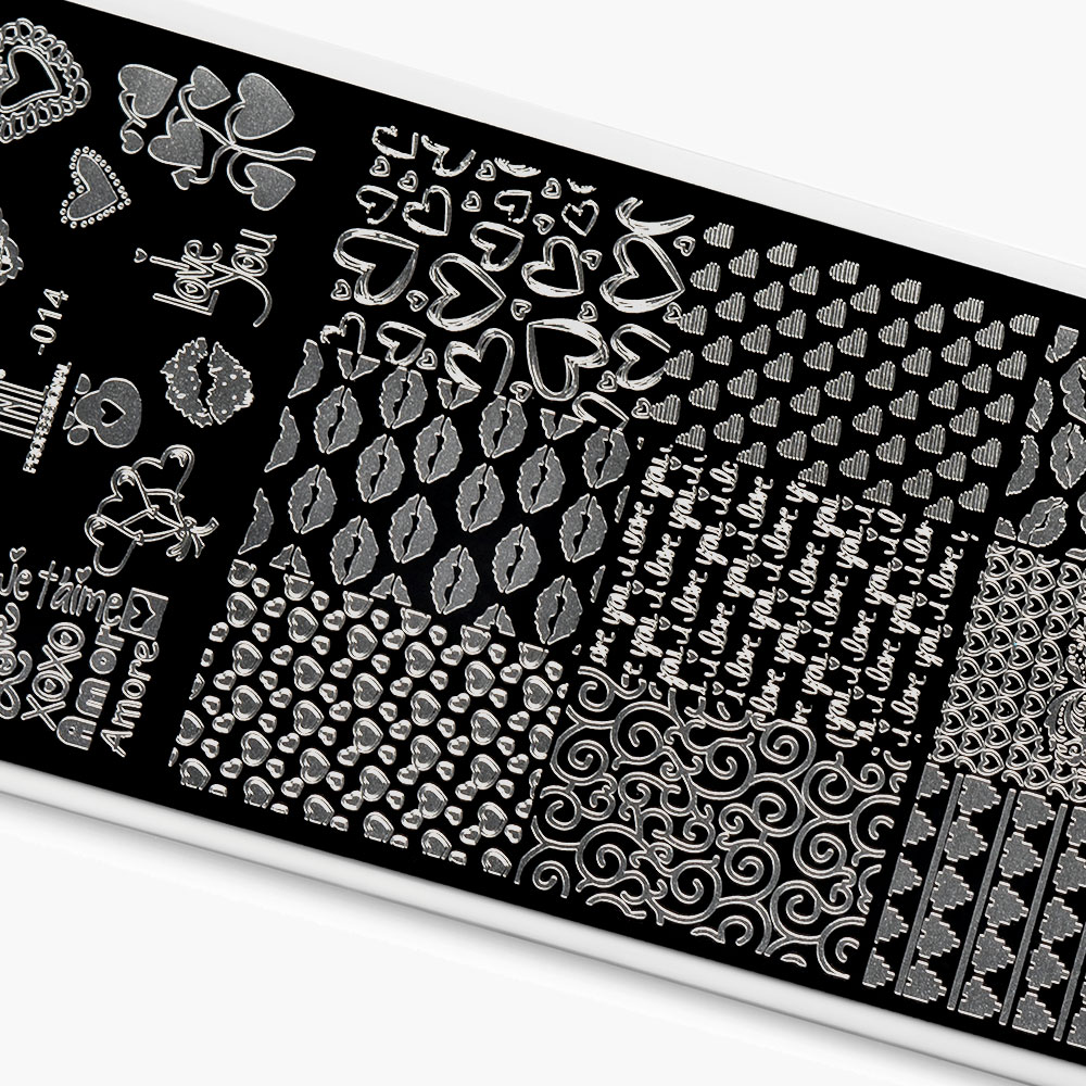 Пластина для стемпинга TNL Premium – дела сердечные (14)