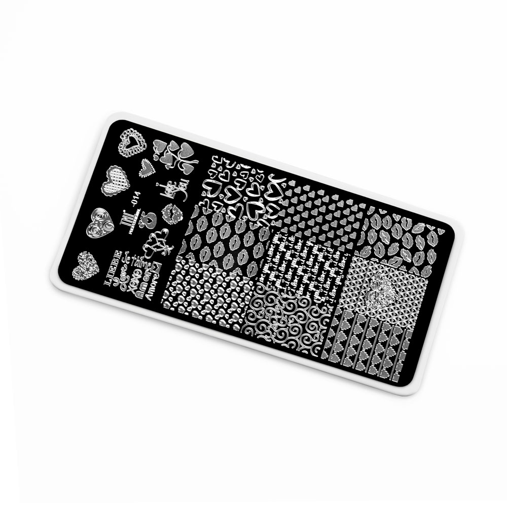 Пластина для стемпинга TNL Premium – дела сердечные (14)