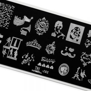 Пластина для стемпинга TNL Premium – жизнь прекрасна (092)