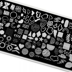 Пластина для стемпинга TNL Premium – загадочное послание (114)