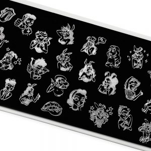 Пластина для стемпинга TNL Premium – игривое настроение (127)