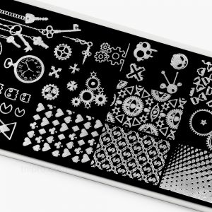 Пластина для стемпинга TNL Premium – игры со временем (13)