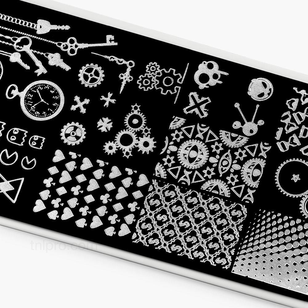 Пластина для стемпинга TNL Premium – игры со временем (13)