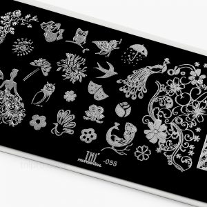 Пластина для стемпинга TNL Premium – королевство (55)