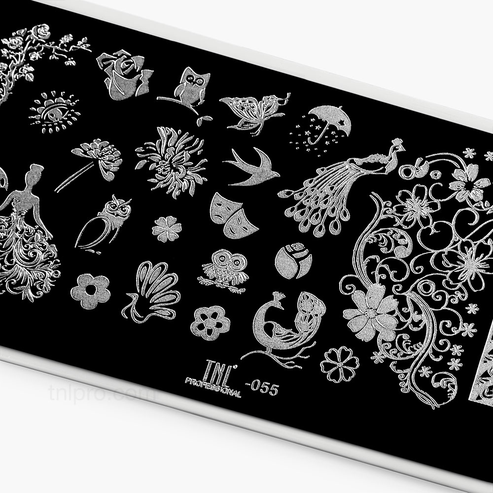 Пластина для стемпинга TNL Premium – королевство (55)