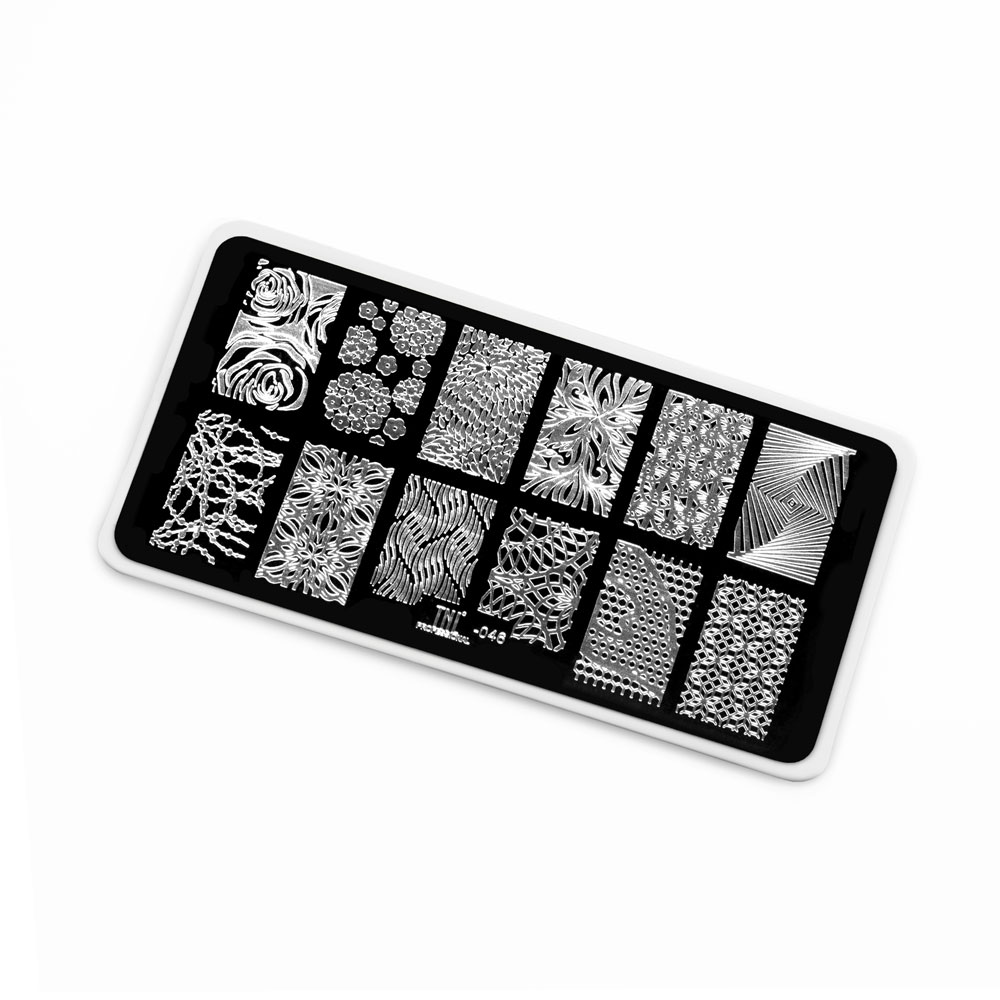 Пластина для стемпинга TNL Premium – кружевное (46)