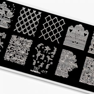 Пластина для стемпинга TNL Premium – лебединое озеро (17)