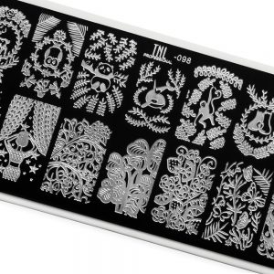 Пластина для стемпинга TNL Premium – лесные фантазии (098)