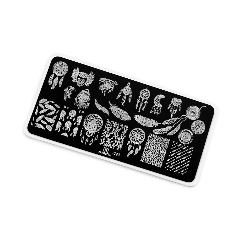 Пластина для стемпинга TNL Premium – ловцы снов (090)