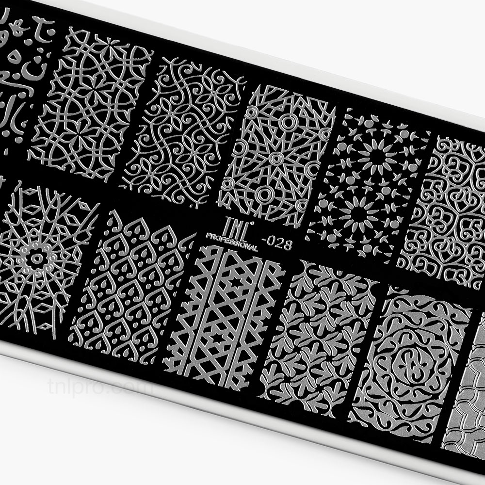 Пластина для стемпинга TNL Premium – Марокко (28)