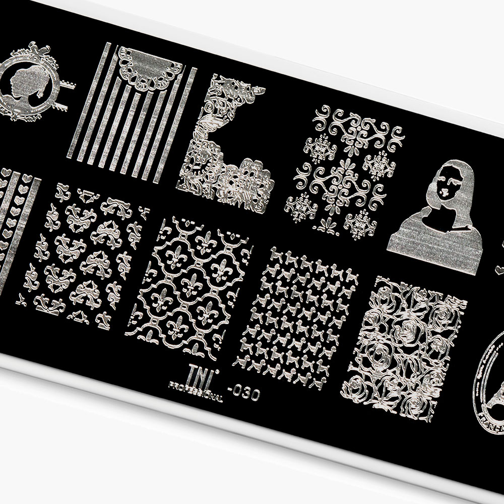Пластина для стемпинга TNL Premium – мечты о Париже (30)
